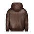 Scotch Bonnet Brown Leather Coat
